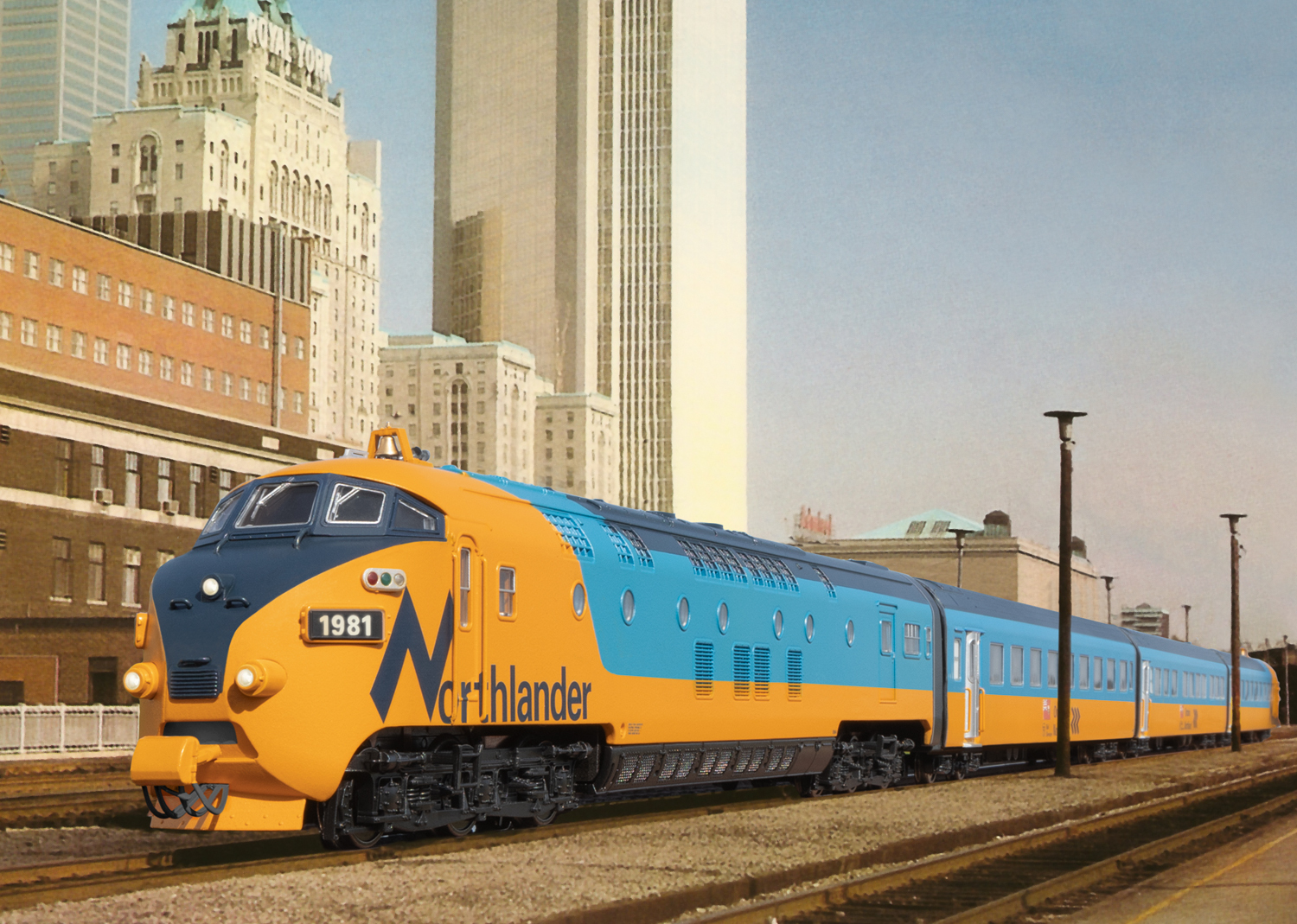 Northlander Diesel Powered Train