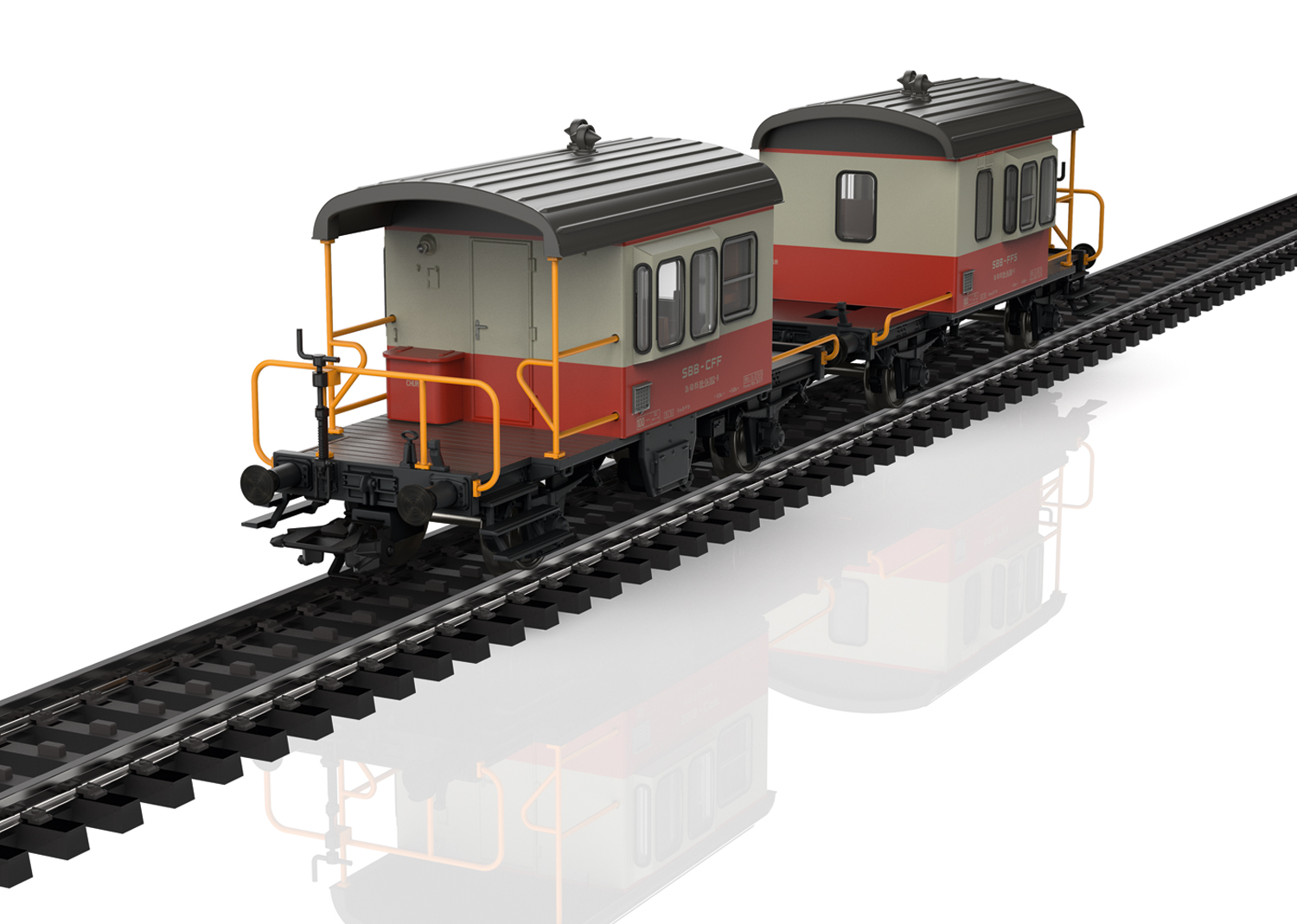 Swiss Express Sputnik Coupling Car Set