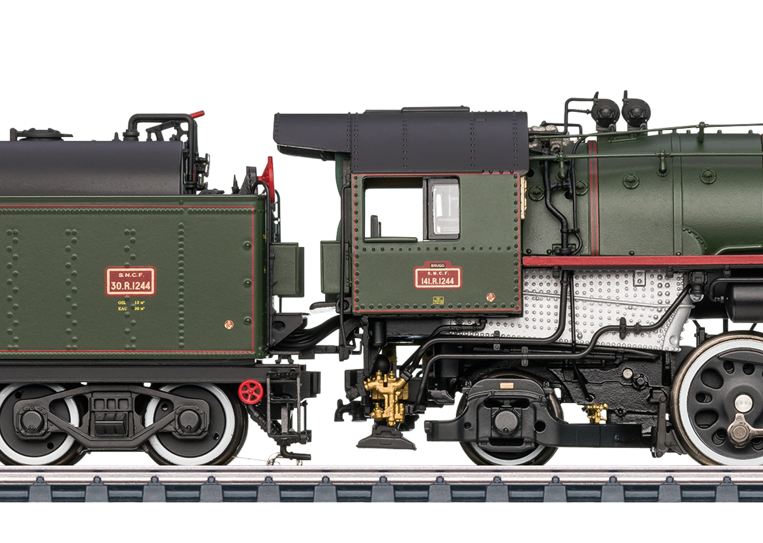 Class 141.R. Steam Locomotive. Road Number 1244