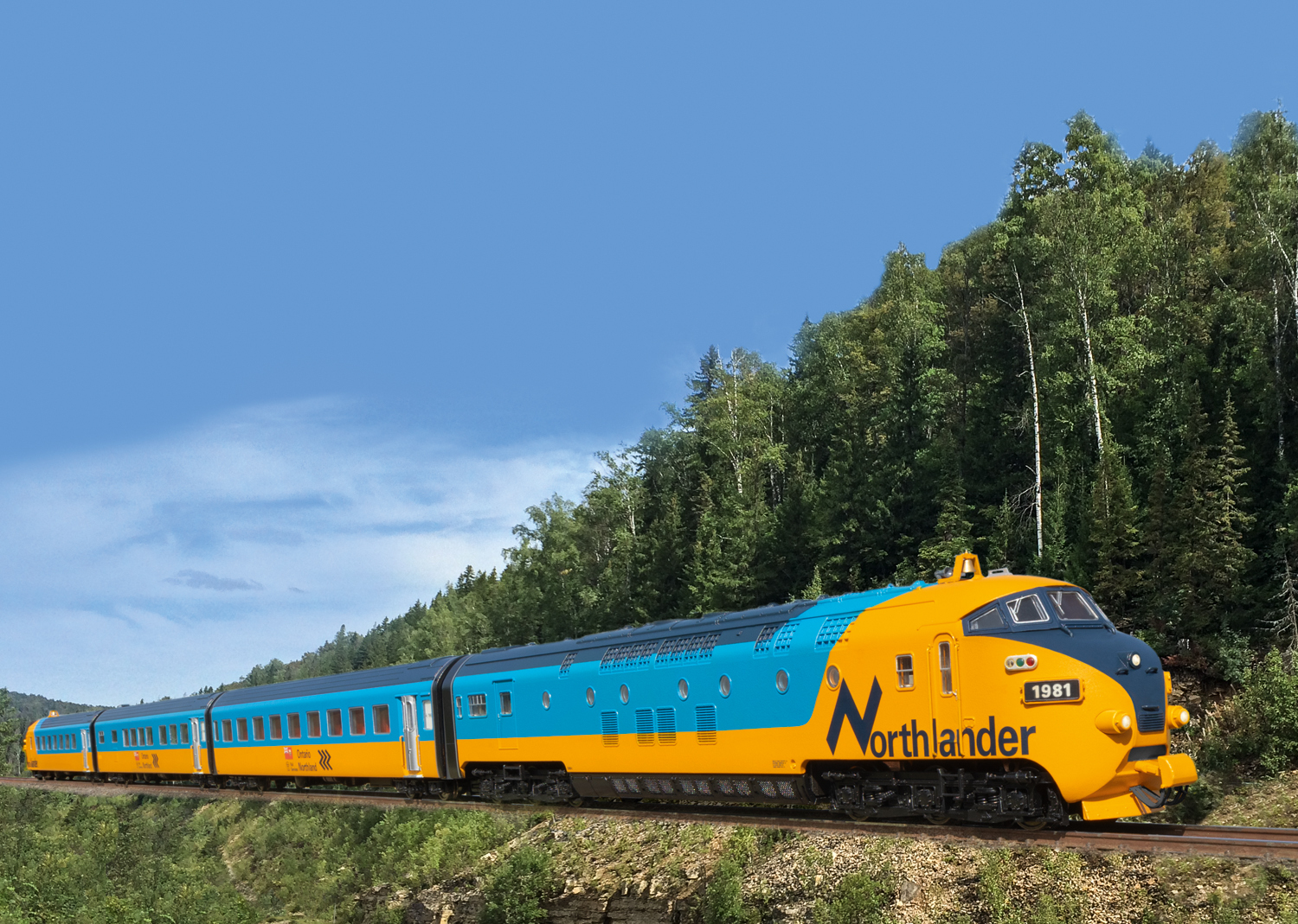 Northlander Diesel Powered Train