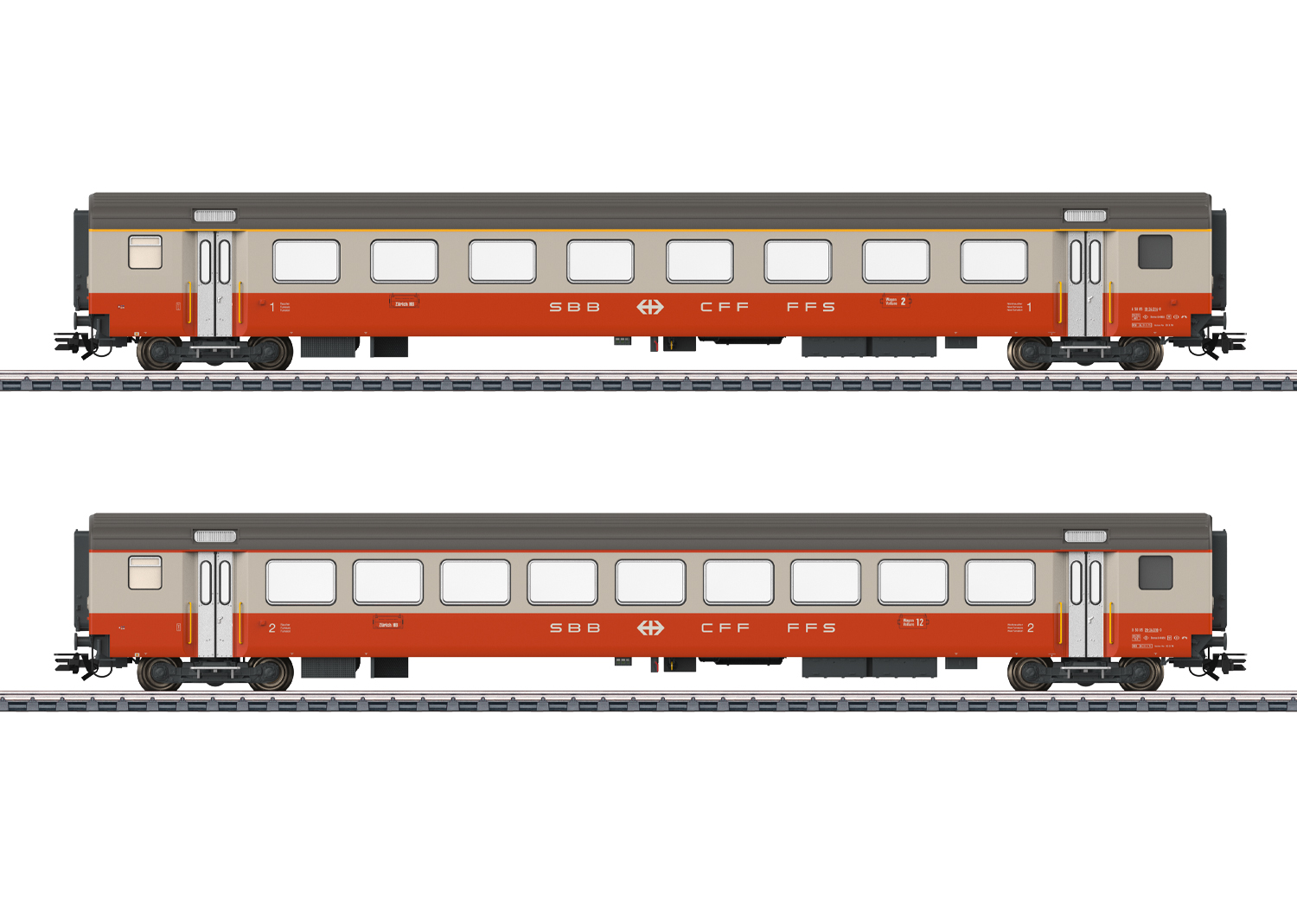 Swiss Express Passenger Car Set
