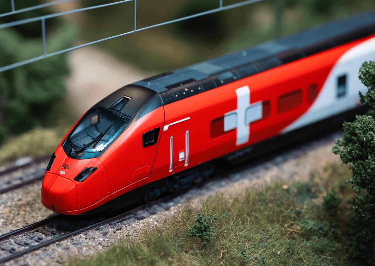 Class RABe 501 Giruno with Swiss / Italian Design End Cars