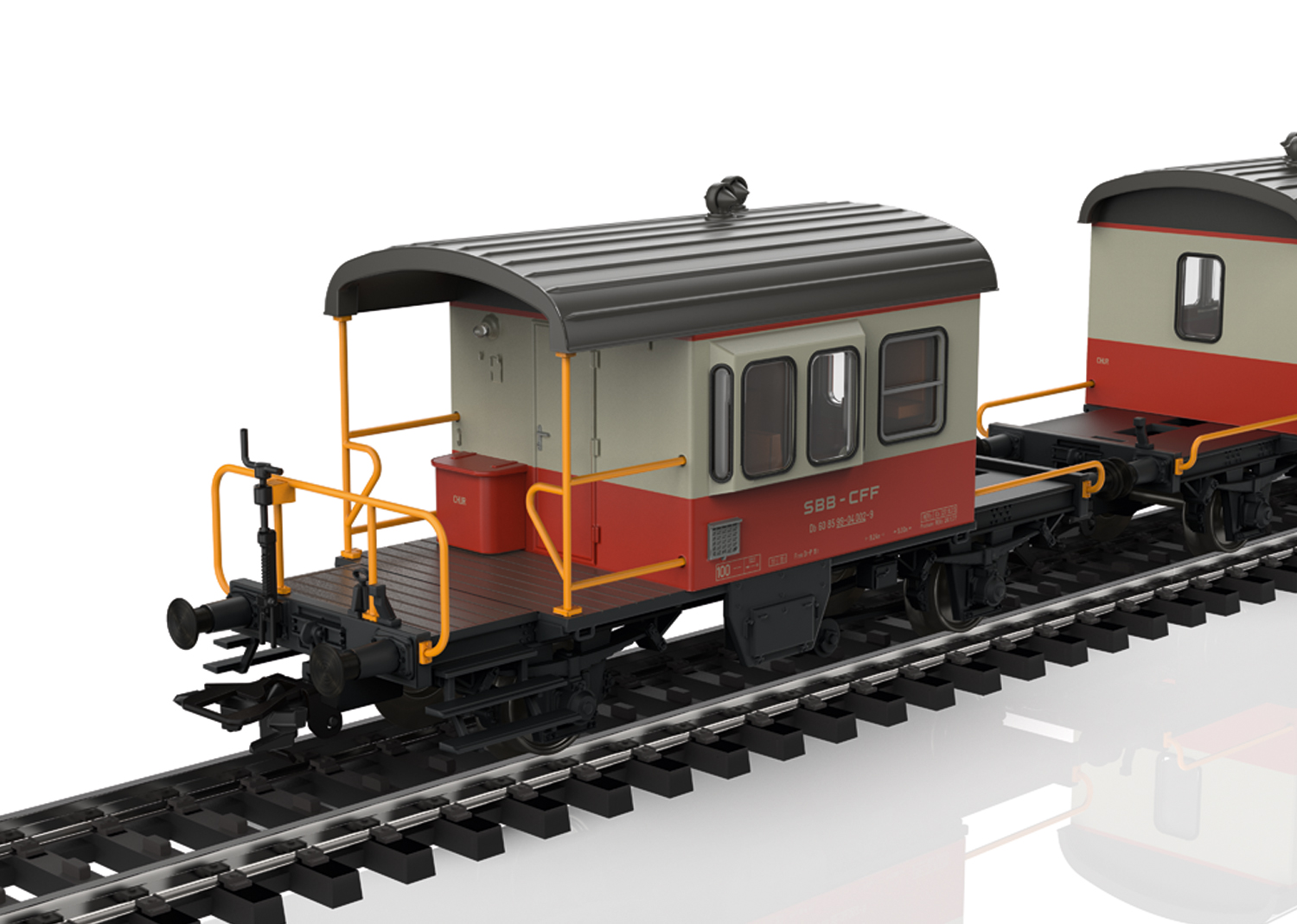 Swiss Express Sputnik Coupling Car Set