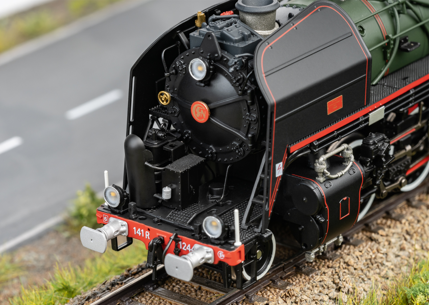 Class 141.R. Steam Locomotive. Road Number 1244