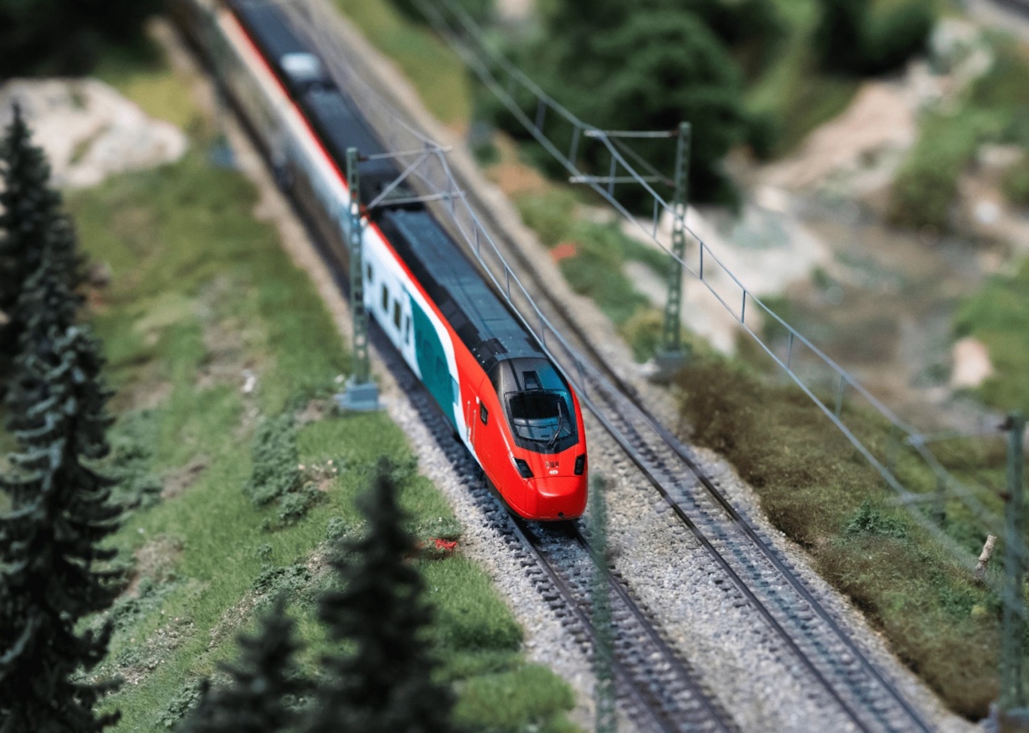 Class RABe 501 Giruno with Swiss / Italian Design End Cars